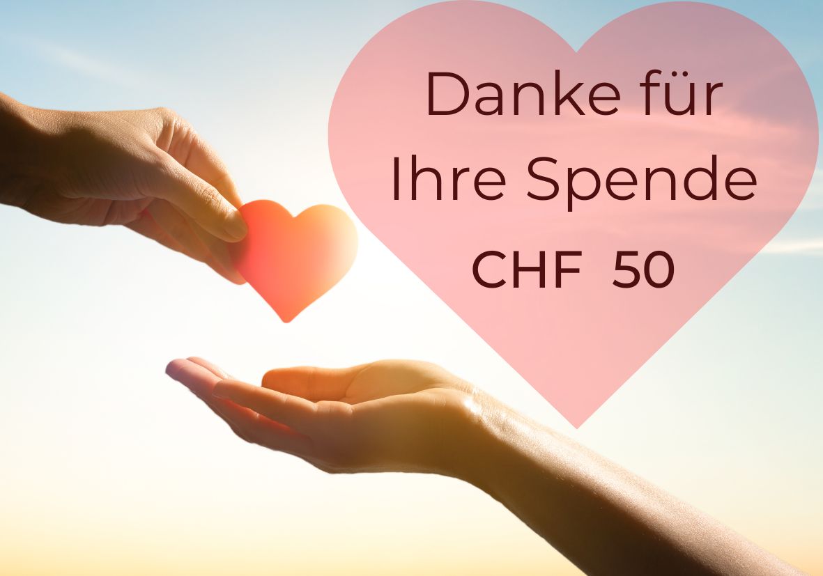 Spende Fr. 50.00