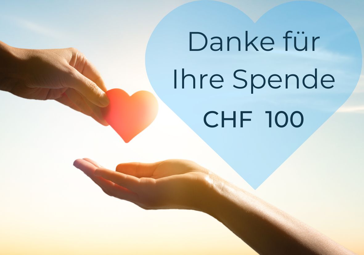 Spende Fr. 100.00