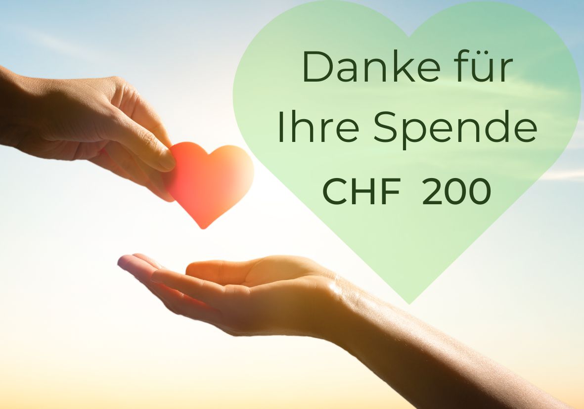 Spende Fr. 200.00